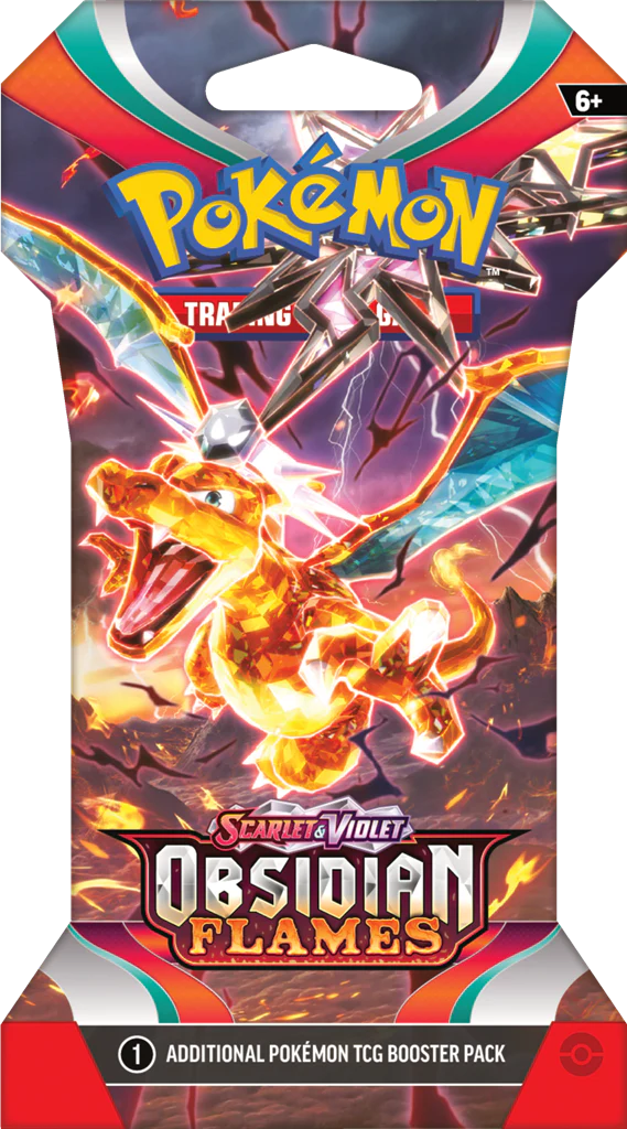 Obsidian Flames Sleeved Booster