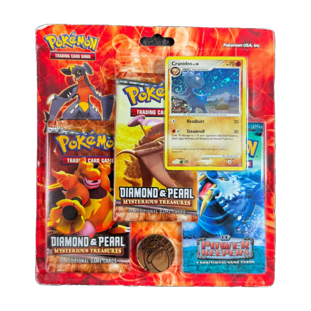 3-Pack Blister D&P Mysterious Treasures X EX Power Keepers