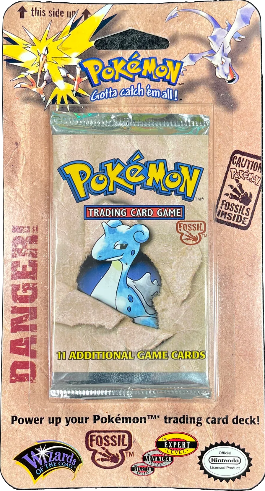 Fossil Unlimited Blister (Lapras Art)