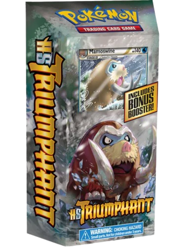 Pokémon HGSS Triumphant Mamoswine Theme Deck