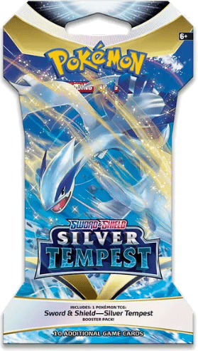Silver Tempest Sleeved Booster