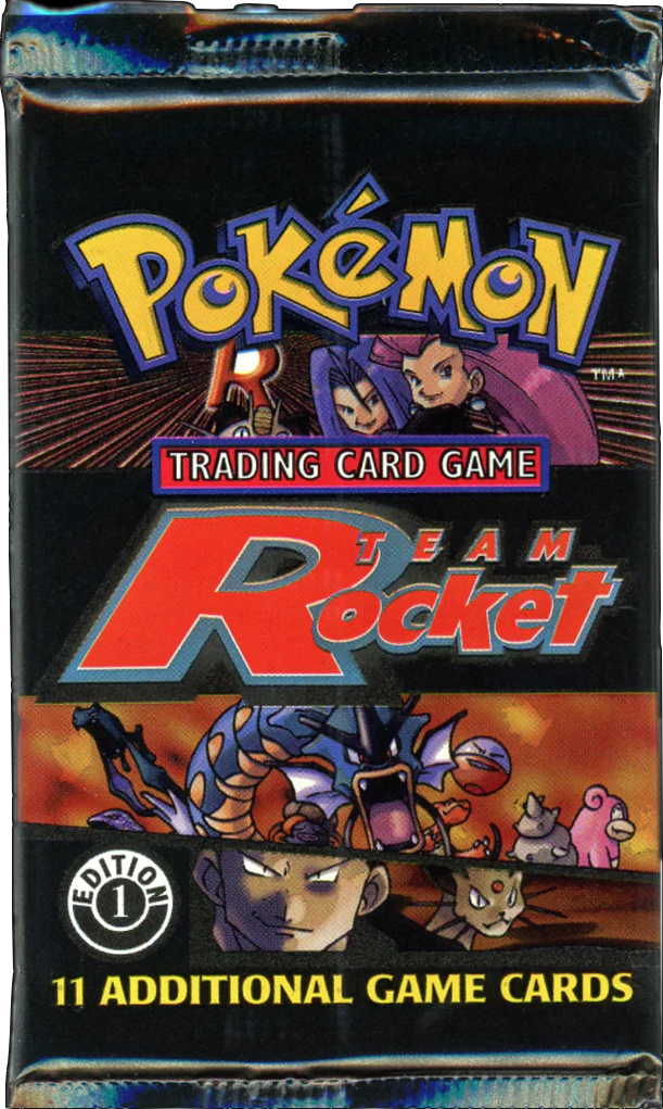 Team Rocket Booster 1st Edition (100% HOLO OR FULL REFUND)