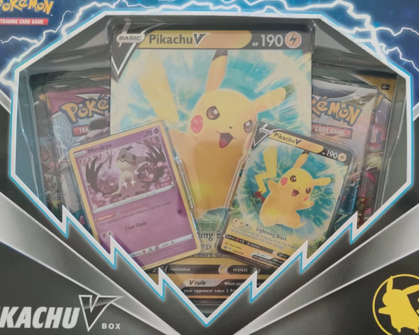 Pikachu V box (2X EVS 1X FS 1X BRS)